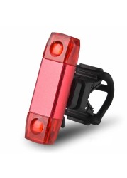 USB Bicycle Tail Light Rechargeable MTB Safety Warning Bicycle Taillight COB LED Mountain Bike Taillight Bicycle Taillight