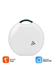 Tuya Smart Tag Anti Lost Finder Bluetooth Tracker Keychain Lost Alarm GPS Tracker Bi-Directional Finder for Wallet Mobile Phones