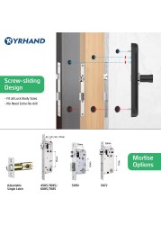 2022 YRHAND H2 Tuya wifi fingerprint fechadura eletronica password cerradura inteligente smart door lock