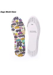 Children Baby Insoles Memory Foam Comfort Cushion Insole Shoe Boys Girls Cute Cartoon Insoles Cushion Breathable Insert