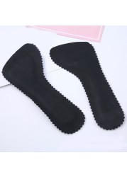 1 Pair Leather Half Foot Pad High Heel Insoles Sweat-absorbent Seven Points Cushion Anti-slip Massage Cushion Insert Foot Care Tool