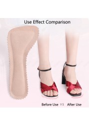 Sunvo Flat Feet Arch Support Insoles for Women High Heels Sandals Inner Soles Anti-slip Shoes Insert Feet Care Massage Insoles