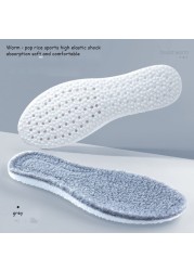 xiaomi warm plush thick men women sport insole autumn winter impulse shock absorption sweat absorption odor woman shoes