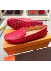 2022 new women's shoes flat casual shoes leather hat shoes British style shallow mouth single shoes loafers