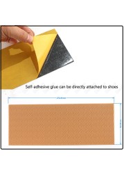 Non-slip Rubber Sole Protector for High Heels Self-adhesive Repair Board Shoe Care Tool Mat