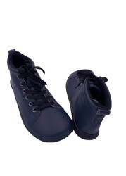 Barefoot leather shoes with Linning fabric inside for women and children