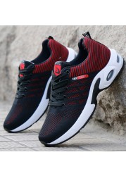 vulcanized shoes male sneakers 2019 fashion summer air mesh breathable wedges sneakers for men plus size erf56