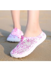 Slippers Women Beach Sandals Lightweight Quick Drying Garden Clogs Outdoor Casual Shoes Size 36-41 Zapatos Para Mujer