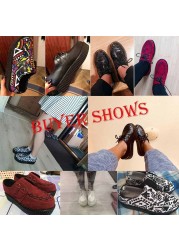 Creepers Casual Shoes Woman Plus Size Sneakers Women Shoes Ladies Platform Shoes 2022 Lace-up Women Flats Female Shoes Loafers