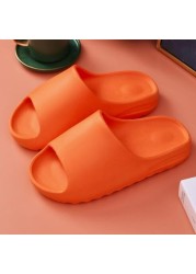 2022 Men/Women Summer Slides Breathable Cool Beach Sandals Flip Flops Fish Mouth Men Slippers Lightweight Bone White Plus