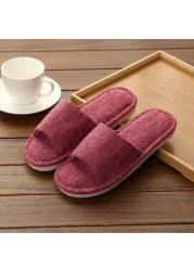 Jron-Men's and Women's Home Slippers Solid Summer Shoes Large Size New Collection