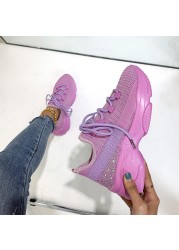 Breathable Sneakers Shoes for Women 2021 Air Cushion Ladies Casual Shoes Summer Autumn Fashion Female Vulcanized Shoes Plus Size
