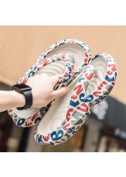 Men Women Flip Flops Summer Couples Slides Breathable Cool Beach Sandals Lightweight Beach Slippers Orthopedic Male Water Shoes