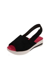 Foreign trade women's sandals in summer 2022, new style of thick-soled fish mouth shoes
