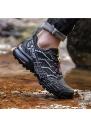 2022 New Men's Shoes Fashion Lightweight Casual Mesh Walking Sneakers Outdoor Non-slip Hiking Shoes Zapatos Hombre Plus Size 47
