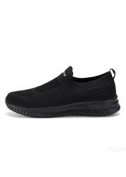 Men Vulcanize Shoes Mesh Men Shoes Lightweight Comfortable Men Sneakers 2020 Autumn Fashion Slip On Flat Shoes Male Loafers