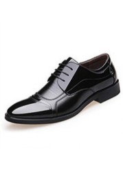 Luxury Business Oxford Leather Shoes Men Breathable Rubber Formal Dress Shoes Male Office Wedding Flats Shoes Mocassin Homme