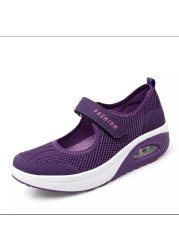 2022 Fashion Women Sneakers Light Mesh Women Casual Shoes Breathable Women Vulcanized Shoes Casual Sneaker Zapatillas Mujer