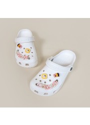 Amy and Michael 2022 Summer Designers Trendy Garden Clogs Women Waterproof Shoes Beautiful Girl Students DIY White Fashion Slippers