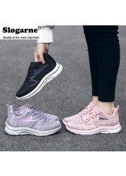 Women Men Spring Weave Casual Shoes Men Hiking Running Shoes For Couples Sneakers Breathable Soft Sole Sneakers Unisex