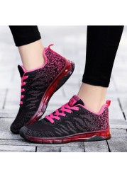 Ladies Mesh Breathable Sneakers Women Comfortable Soft Sole Running Shoes Outdoor Casual Shoes Sneakers