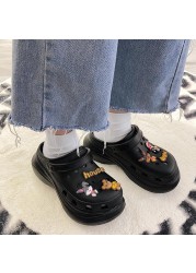 women shoes summer platform clogs sandals wedges breathable heels ladies shoes and sandals fashion garden shoes beach slippers