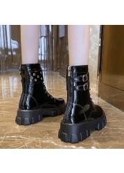 35-43 women's shoes 2021 autumn and spring new short tube fashion boots women's high-heeled 5cm Sense Martin boots