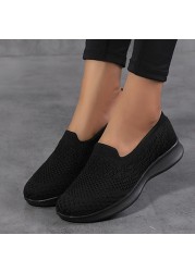 Women Bowknot Sneakers Casual Mesh Sneakers Women Soft Bottom Sneakers Vintage Female Breathable Flats Zapatos Mujer