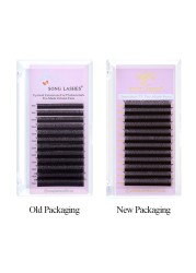 Song Lashes Y Shape Fans Pre-made Eyelash Extensions for Salon Individual Eyelashes C D DD Curl 2D YY Lashes Y Shape Lashes