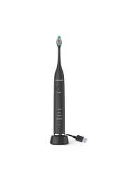 Queenswell Electric Sonic Toothbrush D01B + USB Charge Rechargeable Adult Waterproof Electronic Dental 8 Brushes Replacement Heads