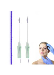 5pcs Korea Sterile V Line Face Lift Absorbable Twist Barbed Pdo Foxy Strong Eyes Pull 3D 4d 6d L W Cannula Cog PDO Threads