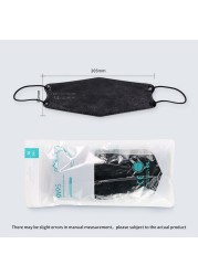 Adult KN95 Mask 4 Layers Fish Type Mask CE FFP2 Face Mask ffp2 Dust Mask Respirator FFP2 Face Mouth Masks fpp2