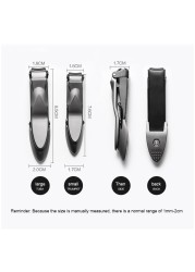 S/L Sizes Nails & Toenails Toenail Clippers Stainless Steel Material Dead Skin Remover Cutter Manicure Applicable Art Tools