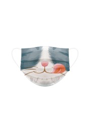 2022 New Adult Disposable Masks Printed Individually Packed Kawaii Custom Dust Adult Masks for the Year of the Tiger