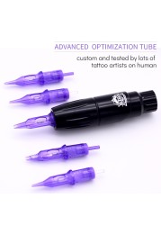 Mast Pro 20pcs/lot Disposable Tattoo Cartridge Sterile Needles RL DragonHawk Makeup Machine Rotary Pen Liner Round Needles