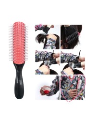 Salon Detangling Brush For Curly Hair Non-slip Hair Brush Comb Scalp Massage Brushes Professional Salon Styling Tool