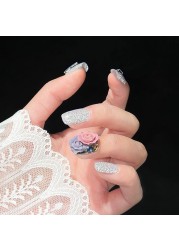 Glitter Cat Eye Nail Gel Reflective Glitter Permanent No Fade No Required Nail Magnet Soaked UV Nail Gel