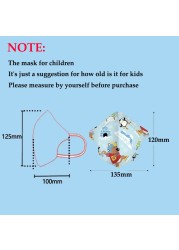 kn95 kids mask CE certified 4 layers 3d print cartoon boys girls child child kn95 mouth face mask fpp2 children disposable masks