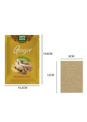 10pcs Ginger Detox Patch Body Neck Knee Pillow Joint Shoulder Arthritis Back Knee Pain Relief Swelling Chinese Herbal Adhesive Pads