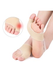 1 Pair Silicone Bunion Toe Separator Stretcher Pain Relief Soft Hallux Valgus Corrector Socks Foot Care Tool S/L