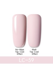 LILYCUTE 7ml UV Nail Gel Polish Autumn Winter Color Semi Permanent Matte Top Coat Necessary Soak Off UV LED Nail Art Gel Varnish