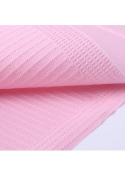 125pcs Disposable Waterproof Medical Paper Dental Hygiene Bib Napkin Wood Pulp Paper Dental Cleaning Paper