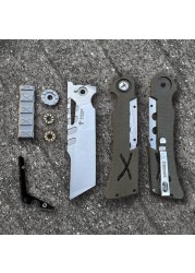 Folding Knife Edc Multiple High Hardness D2 Military Knives - Good for Hunting Camping Survival Outdoor Everyday Bearing XUN118 New