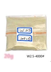 20g W0.1 to W40 Diamond Polishing Powder Micronized Powder Polishing Tools for Gemstone Jade Ceramic Carbide