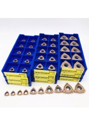 U Drill WCMX030208 WCMX040208 WCMT050308 WCMT06T308 WCMT080412 FN ACZ330 Carbide WCMX Turning Insert WCMT CNC Cutting Tool