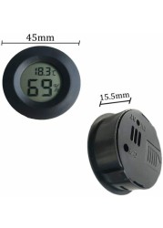 2In1 Mini LCD Digital Temperature Hygrometer Hygrometer Detector Thermometer Hygrometer Thermal Instrument Indoor Room Household