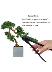 205mm bonsai wire cutter professional branch cutter grade manganese steel alloy wire cutters bonsai tool