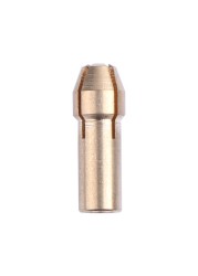 10pcs Mini Brass Sandwiches Copper Cox For Twist Drill Motor Shaft Grinder Brass Collet Set 0.5-3.2mm Hand Tools Set