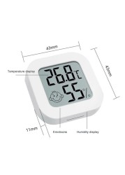 Mini Indoor Thermometer LCD Digital Temperature Room Humidity Sensor Gauge Hygrometer Indoor Thermometer Temperature Tools