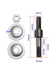 1 set Spindle adapter for grinding polishing shaft motor bench grinder machine for grinding polishing shaft extension